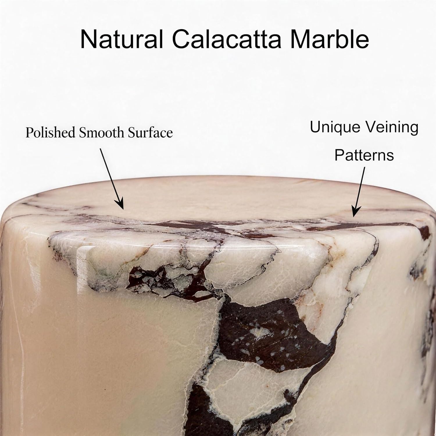 Touch Control Marble Night Light, Rechargeable Dimmable LED Portable Ambient Lamp